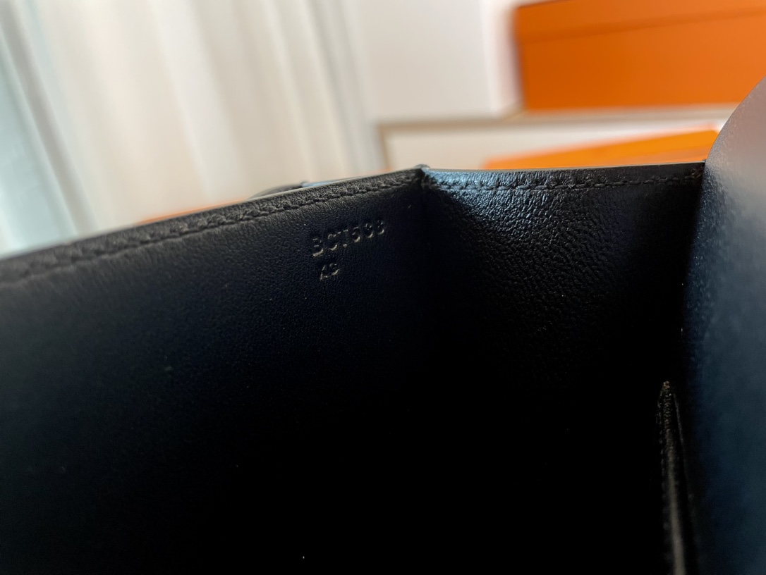 H**mes constance epsom leather-19cm