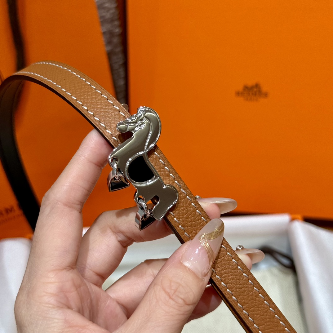 H**mes belt-1.3cm