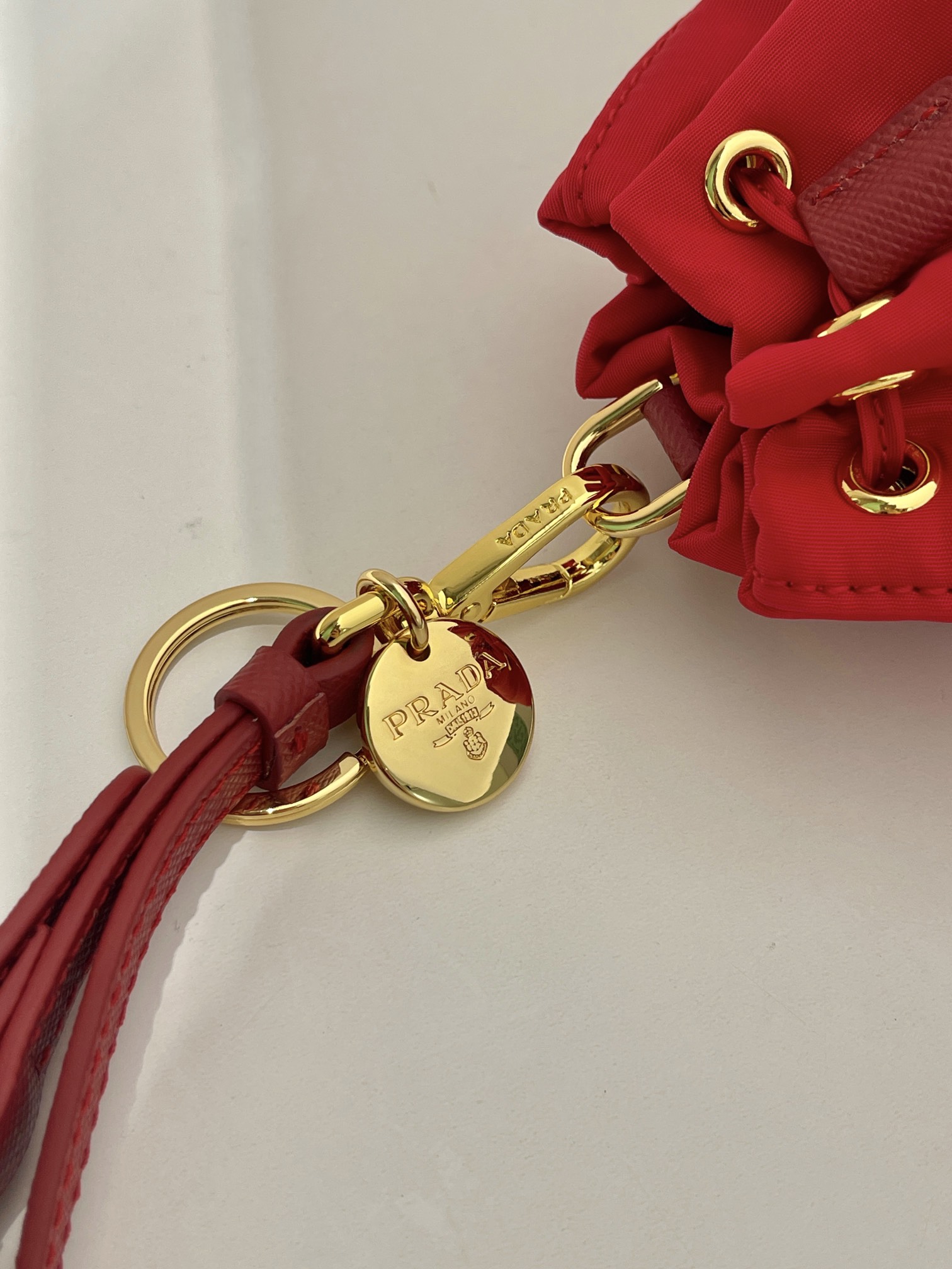 Pra*a 1tt202 re-nylon mini bag-8.5*10.5cm