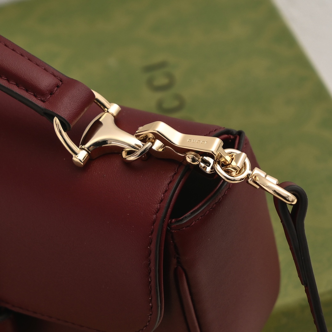 G*u*i horsebit 1955 bag-22.5*12.5*5.5cm