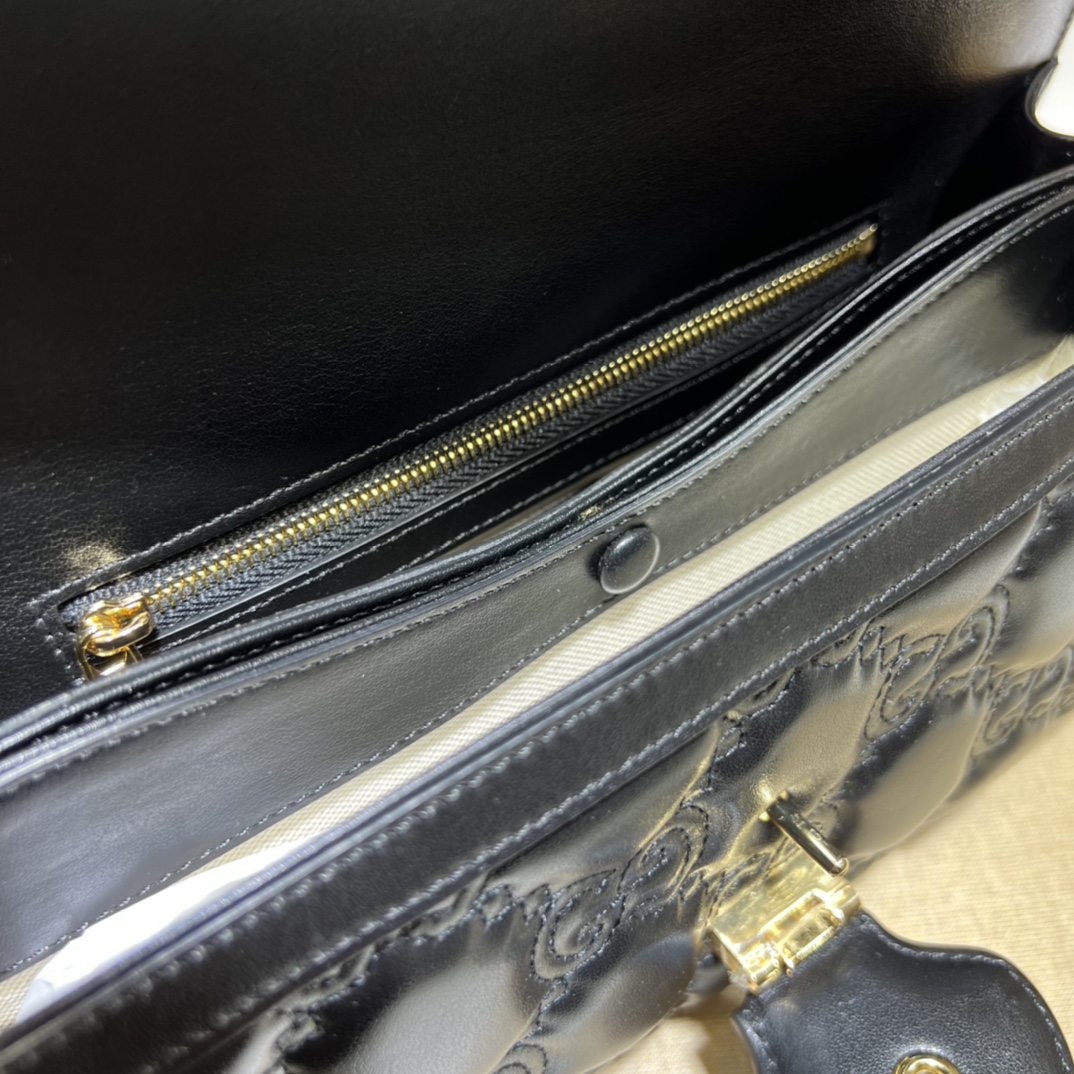 Gvc*1 gg matelassé tote bag-27*18*7cm