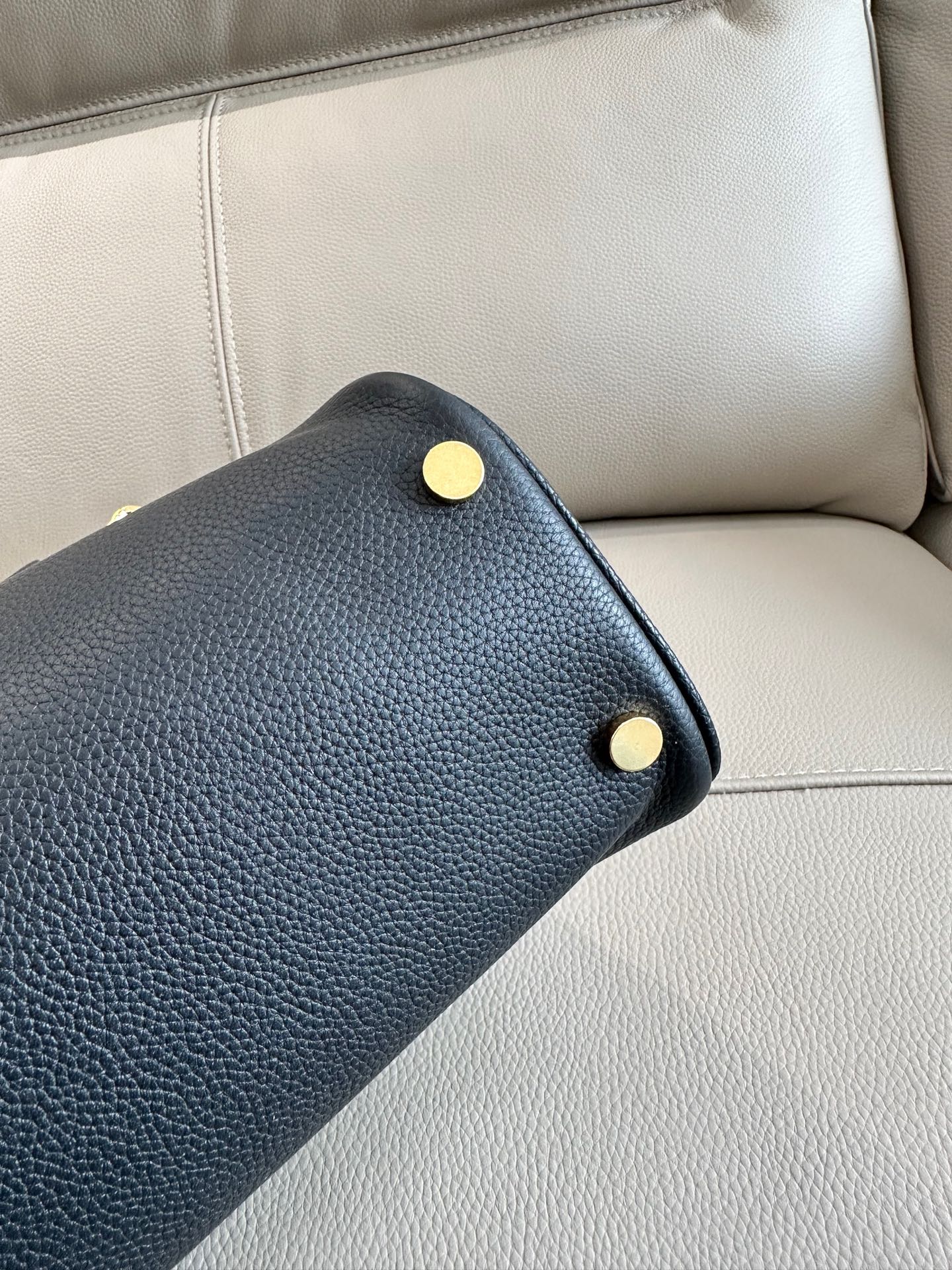 Bv*b*rry black small shield twin bowling bag-32*12.5*19.5cm