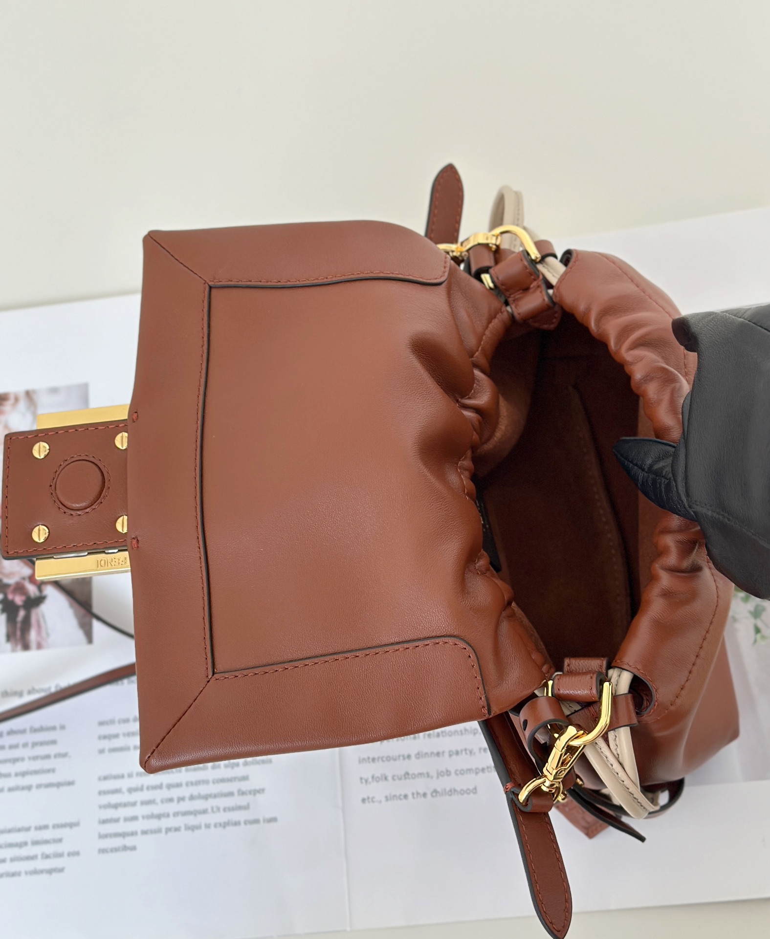 F**di mamma baguette bag-16*13*10cm