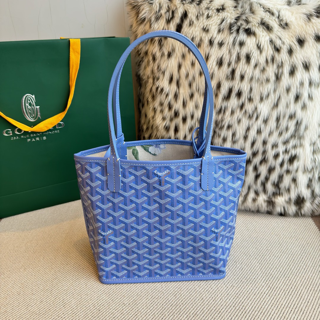 G09ard fuchsia pink reversible st. l0vis tote bag-20.5x9x20cm