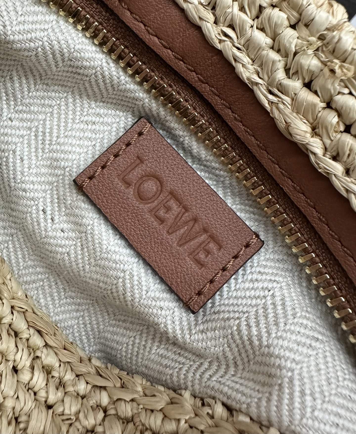 Lowee Basket Slit Pochette Bag-27*17*9CMCM