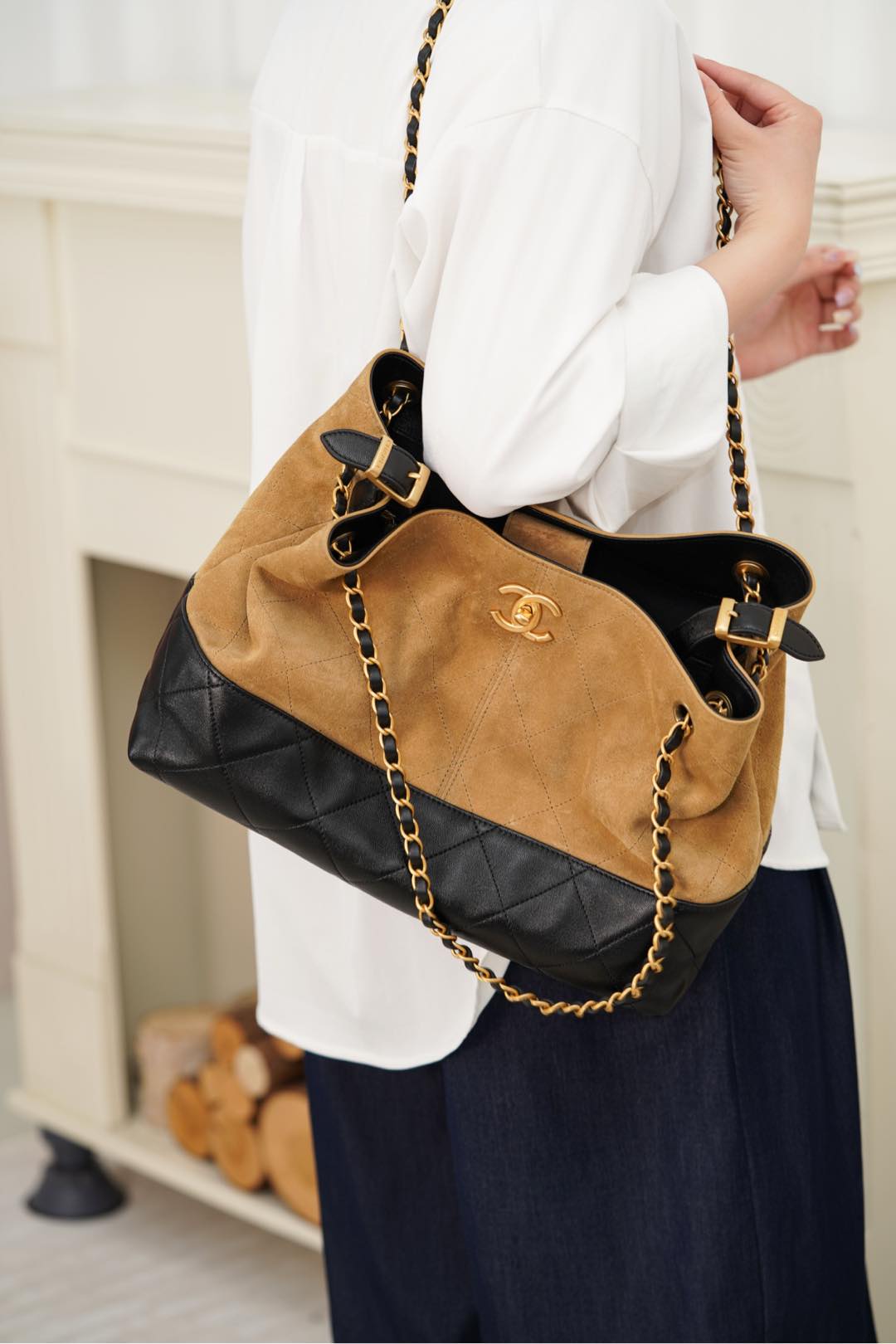 Ch@nel 2025SS Handbags-36*24*12CM