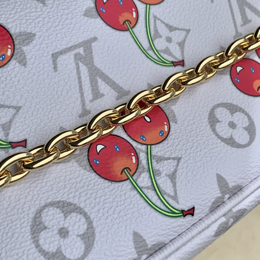 l0vis Vvtt0n wallet on chain ivy-23.5 x 12 x 4.3cm