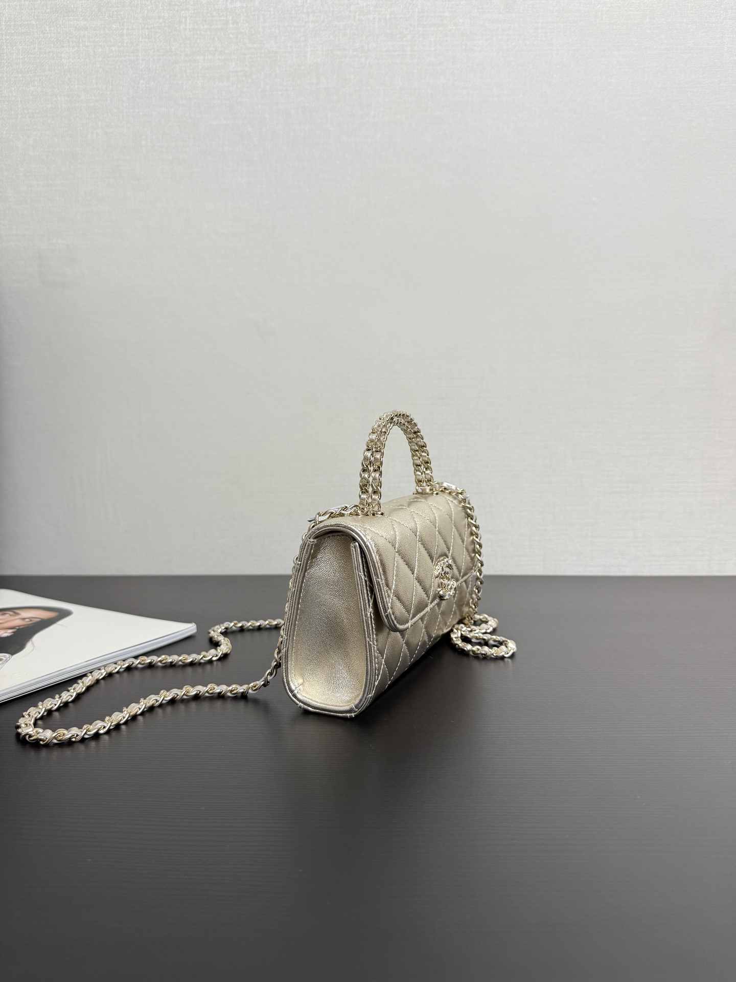 Ch@Nel Kelly Chain Bag-18*10*4.5CM