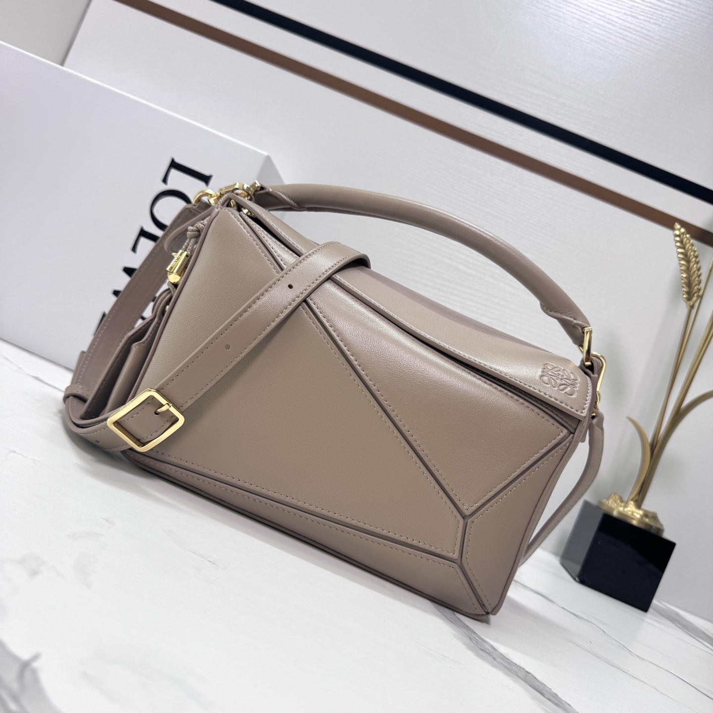 Lowee Puzzle Edge Bag-24*10.5*16.5CＭ