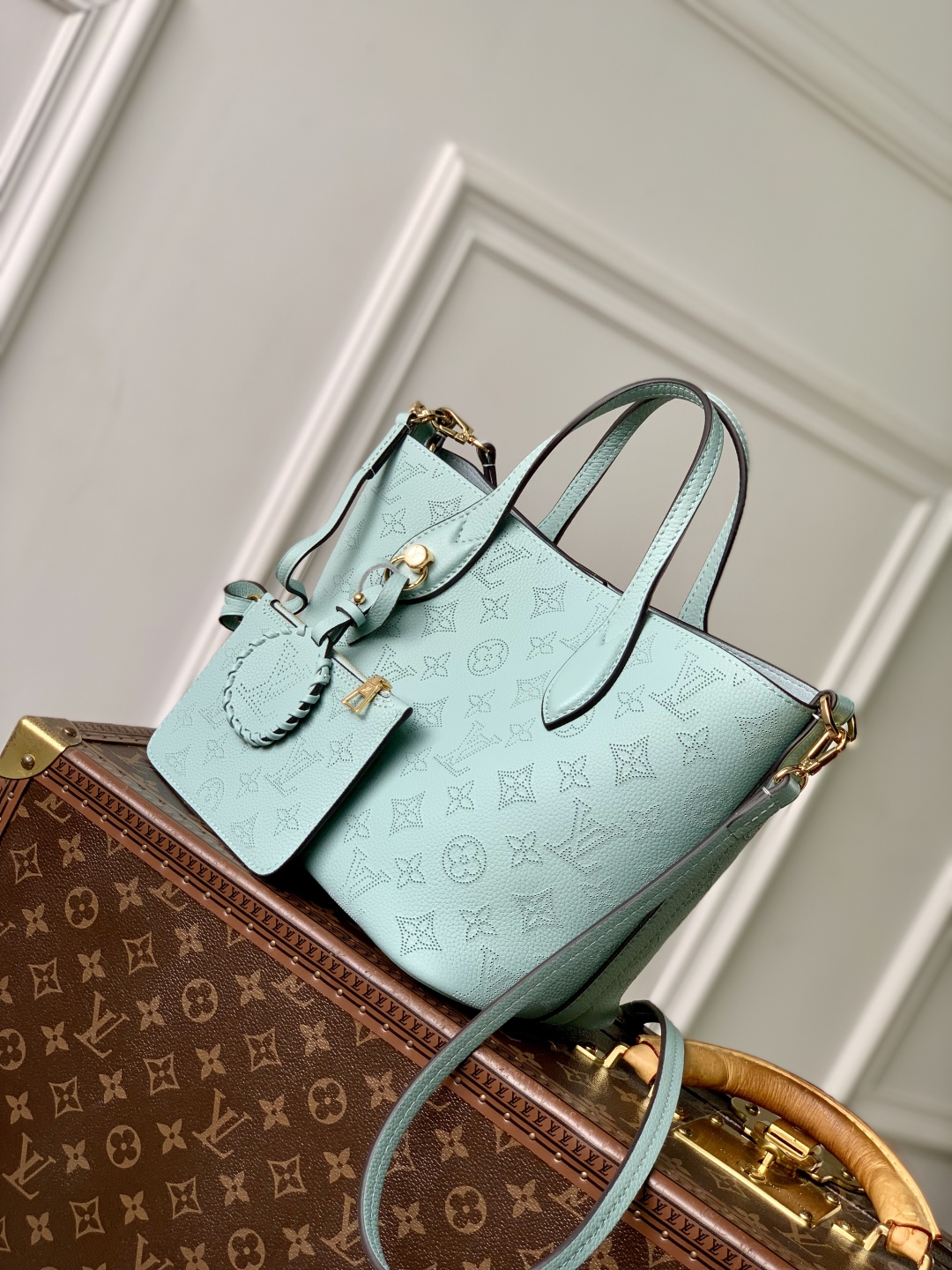 l0vis Vvtt0n blossom handbags-20*20*12.5cm