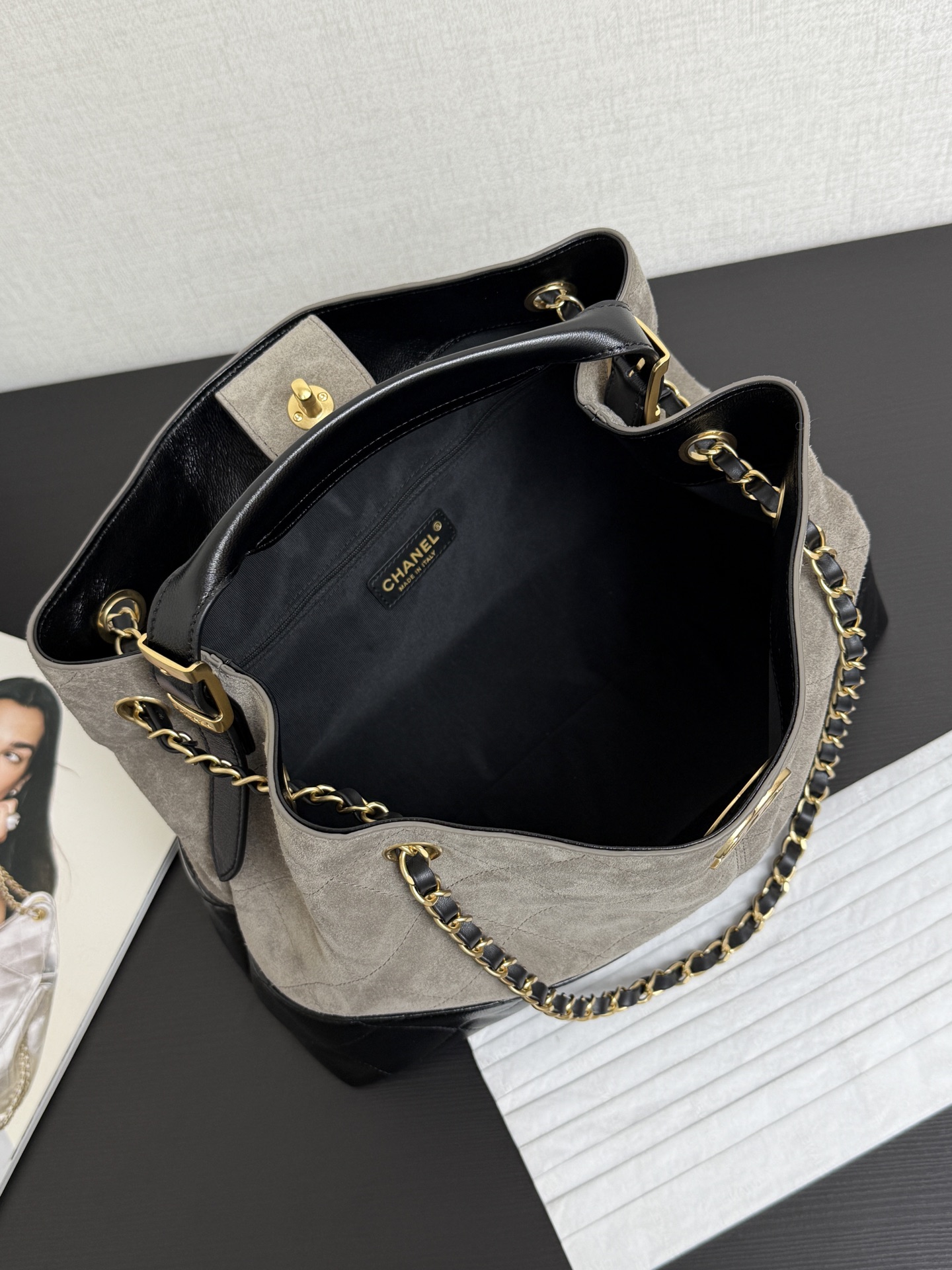 Ch@nel 2025SS Handbags-35*24*12cm