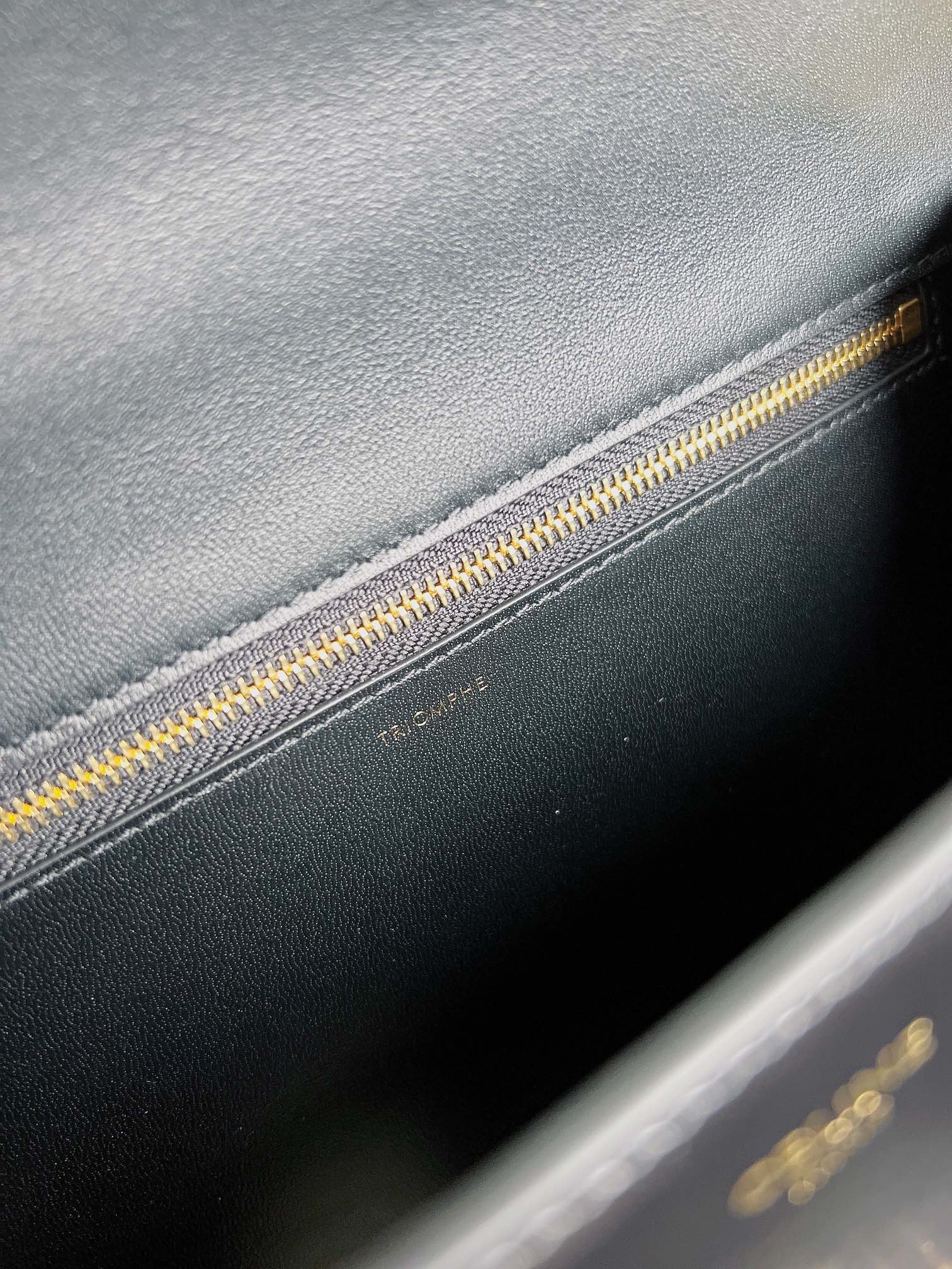 Ce**e triomphe chain square bag-24.5*17*4cm