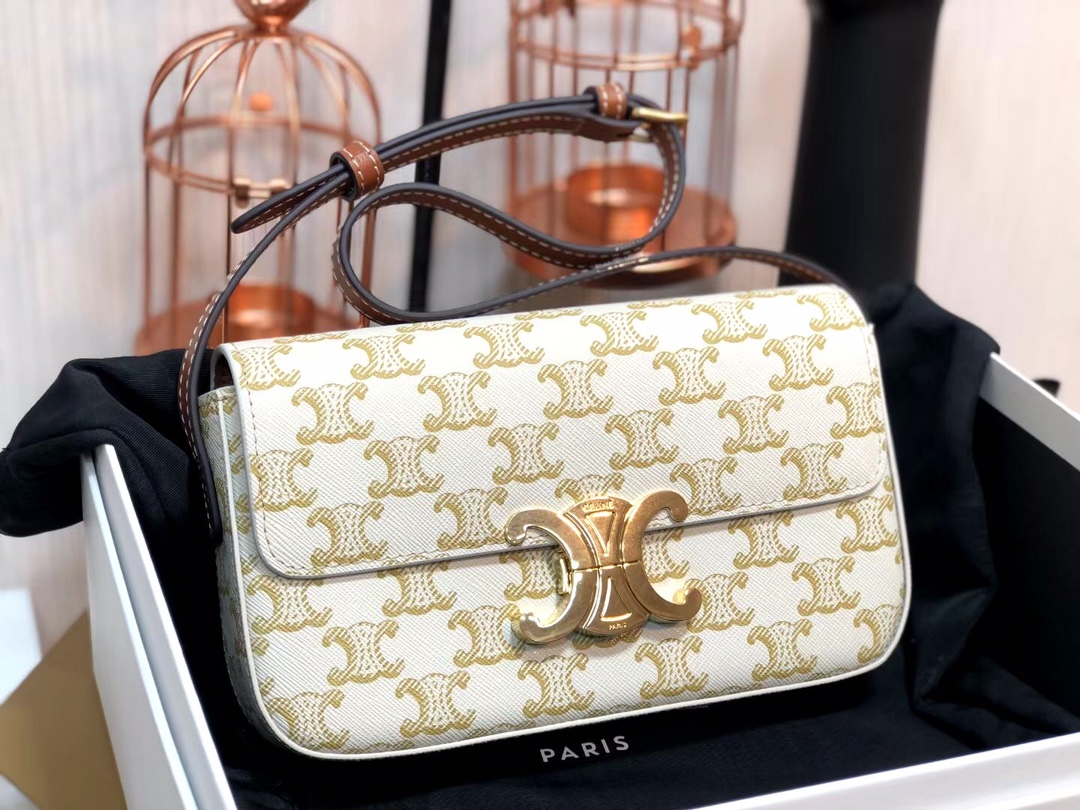 Celin Triomphe Shoulder Bag 2021S-20*10*4CM