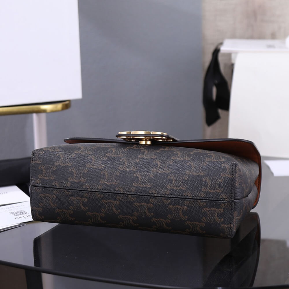 Ce**e medium Ce**e victoire bag in triomphe canvas