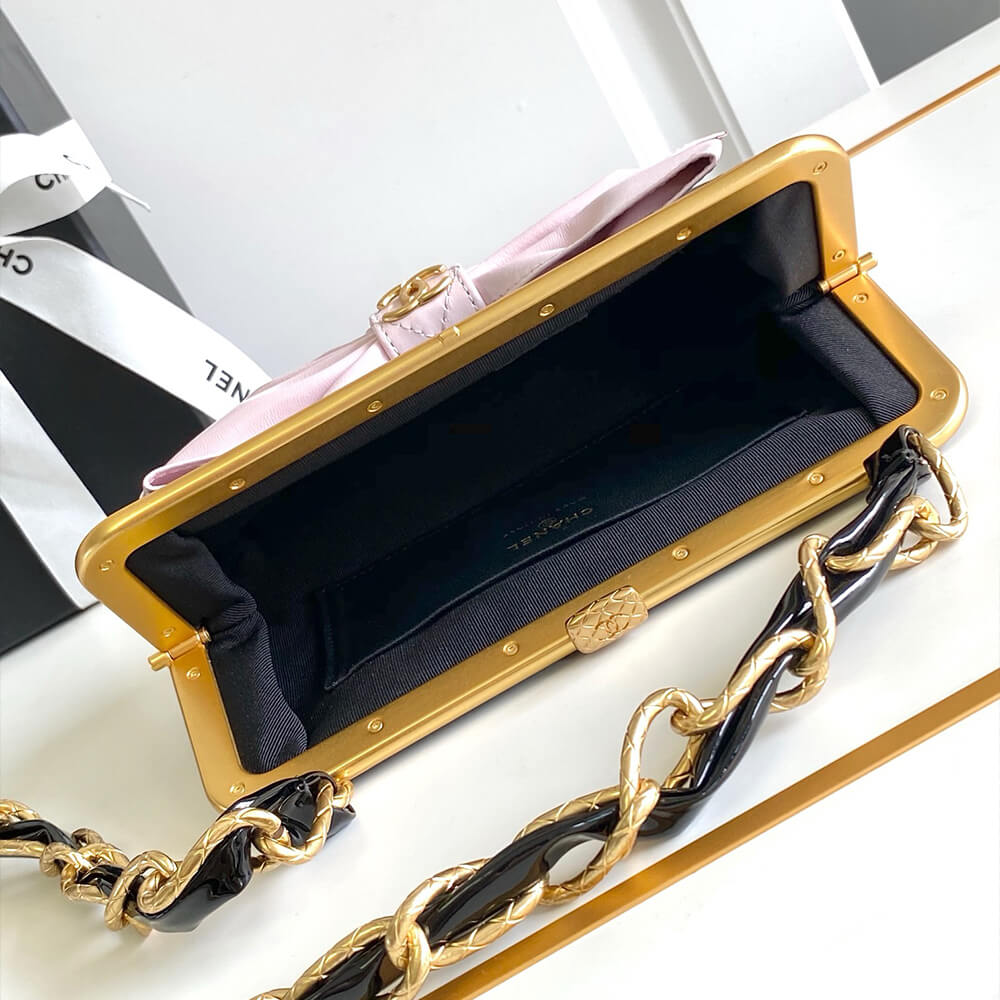 Ch*el large clutch with chain(high-end grade)