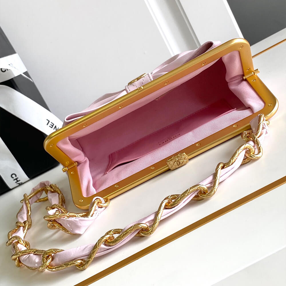 Ch*el large clutch with chain(high-end grade)