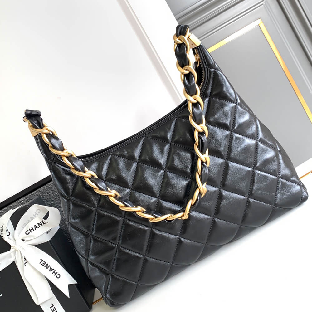 Ch*el large hobo bag