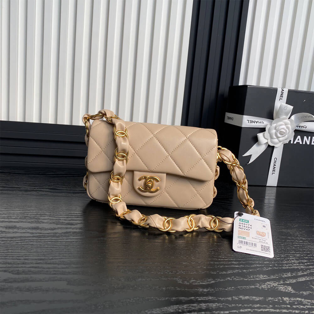 Ch*el mini flap bag(high-end grade)
